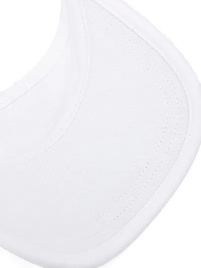 Ea7 Cotton Logo-print Visor In White