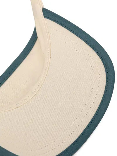 Ea7 Cotton Logo Visor In Neutral