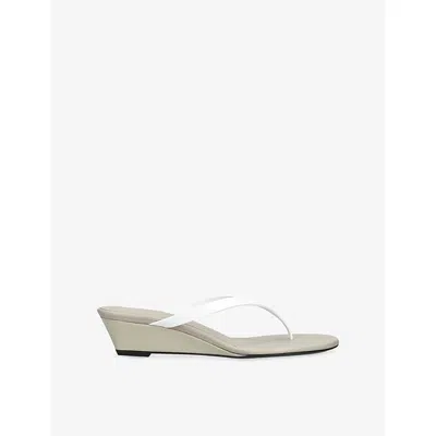 Christopher Esber Scala Leather Sandals In White