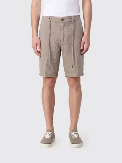 Myths Elasticated Drawstring Shorts In Brown