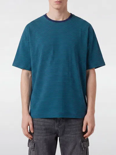 Howlin' Paradise Striped T-shirt In Green