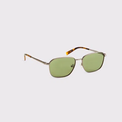 Abercrombie & Fitch 56mm Round Sunglasses In Green