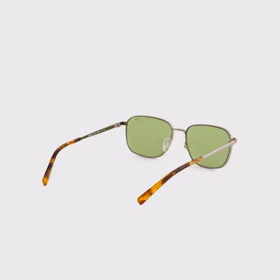 Abercrombie & Fitch 56mm Round Sunglasses In Green
