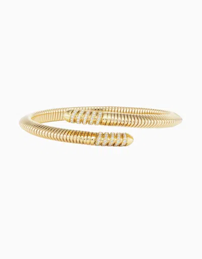 Emily P Wheeler Tri Tubogas Bracelet - Diamond In Gold
