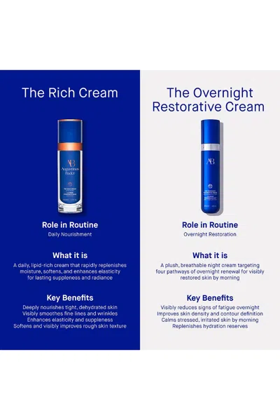 Augustinus Bader The Overnight Restorative Cream 50ml In Transparent