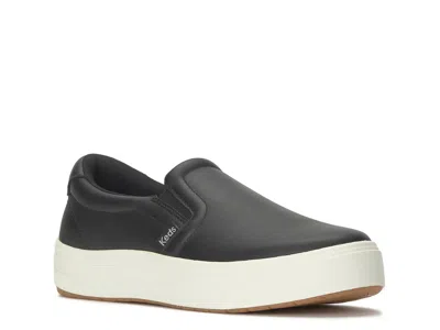 Keds Park Platform Slipon Sneaker In Black