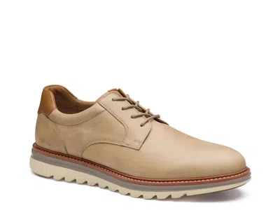 Johnston & Murphy Braxton Plain Toe Derby In Brown