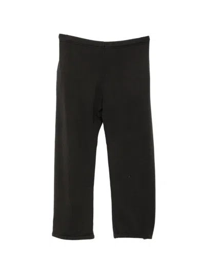 Visvim Drawstring Track Pants In Black