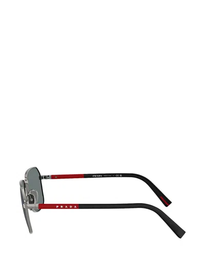 Prada Logo-detail Sunglasses In Pattern