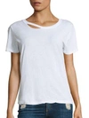 N:philanthropy Harlow Distressed Bff Tee In White