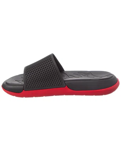Christian Louboutin Louboutin Slides And Clogs Easy Breezy Men Rubber Black In Black