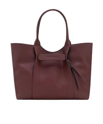Longchamp 3d L Shoulder Bag In White