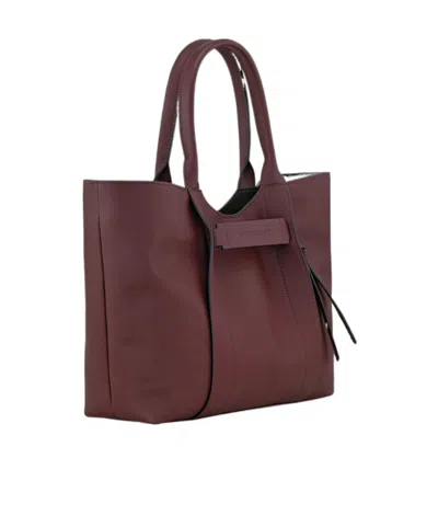 Longchamp 3d L Shoulder Bag In White