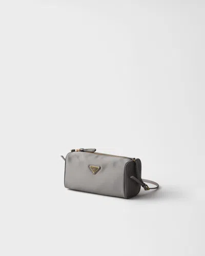 Prada Satin Mini-bag In Gray