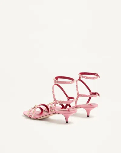Valentino Rockstud Mid Sandals In Multi