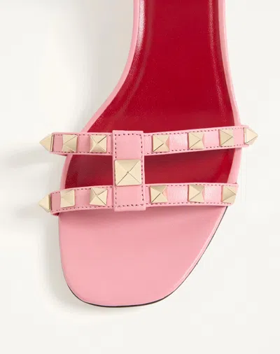 Valentino Rockstud Mid Sandals In Multi