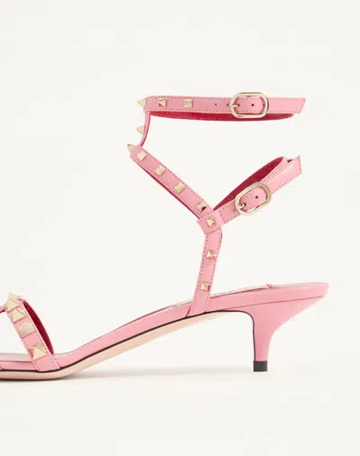 Valentino Rockstud Mid Sandals In Multi