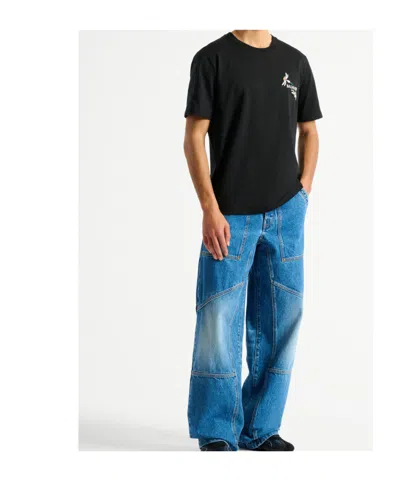 Balmain Insect T-shirt In Black