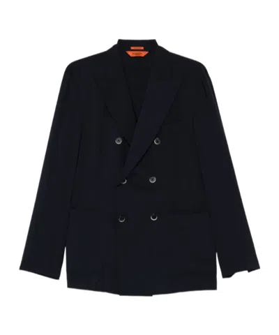 Barena Venezia Siroco Double-breasted Jacket In Blue