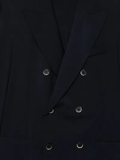 Barena Venezia Siroco Double-breasted Jacket In Blue