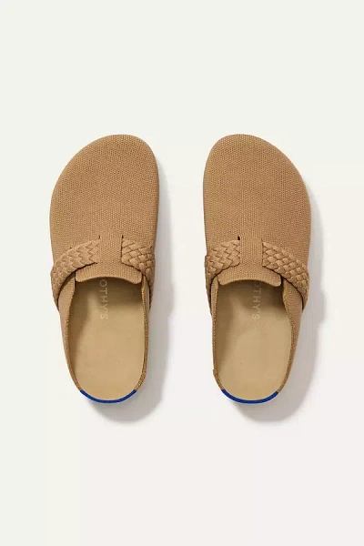 Rothys The Braid Clog In Brown/neutral