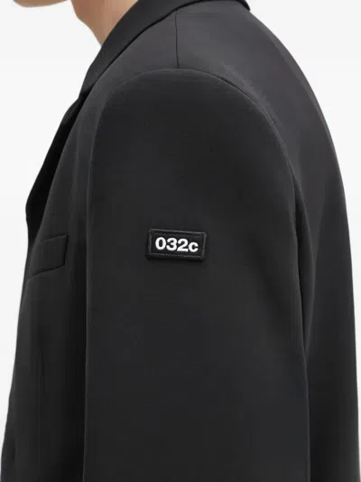 032c Flap-pocket Blazer In Black