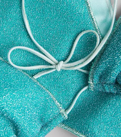 Oseree Oséree Metallic Lumière Bikini In Multi