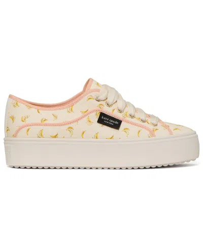 Kate Spade Sam Icon Platform Sneaker In Pink