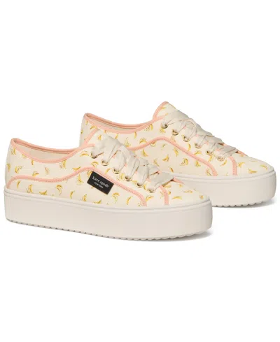 Kate Spade Sam Icon Platform Sneaker In Pink