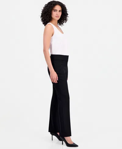 Tahari Asl Solid Pant In Black