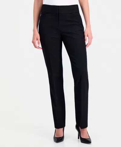 Tahari Asl Solid Pant In Black