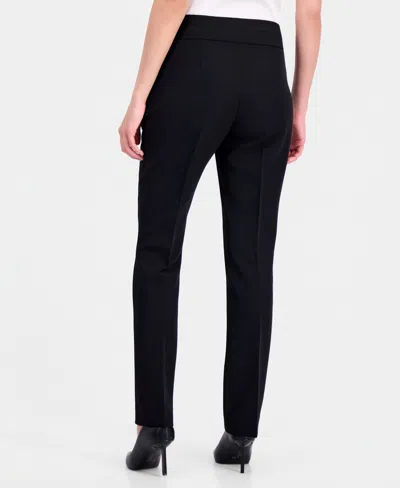 Tahari Asl Solid Pant In Black