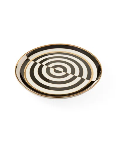 Jonathan Adler Round-shape Decorative Tray In Multi