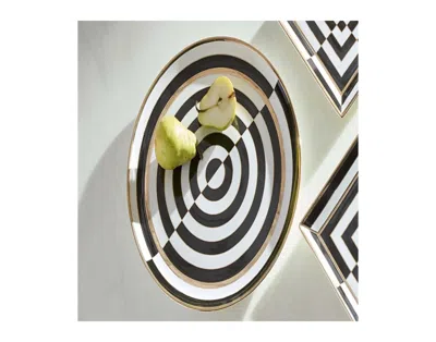 Jonathan Adler Round-shape Decorative Tray In Multi