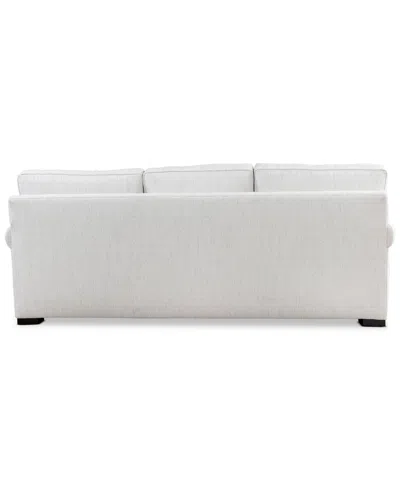 Macy's Radley Rollarm 86" Fabric Sofa In White