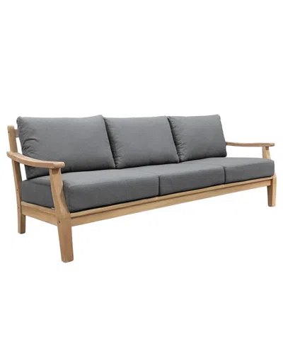 Macy's Bristol 32" Olefin Sofa, Created For  In Gray