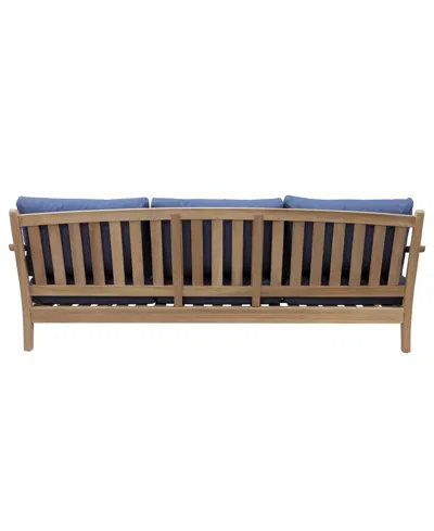 Macy's Bristol 32" Olefin Sofa, Created For  In Blue