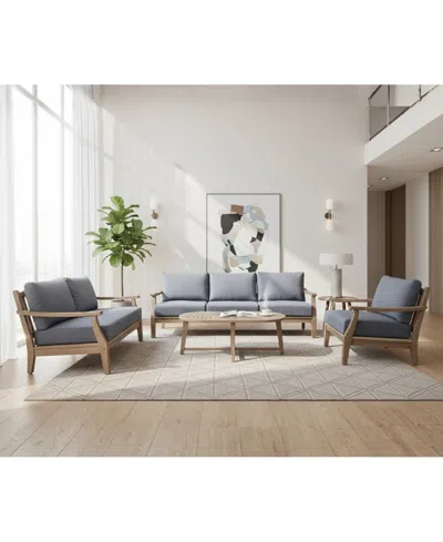Macy's Bristol 32" Olefin Sofa, Created For  In Gray