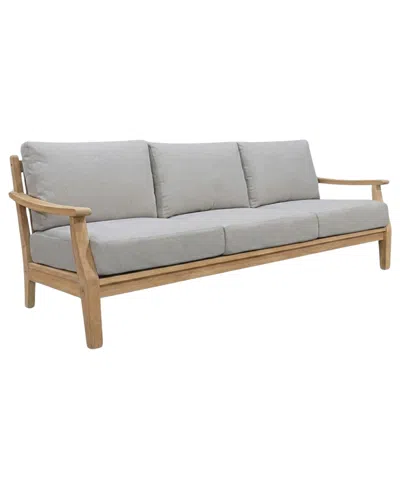 Macy's Bristol 32" Olefin Sofa, Created For  In Gray