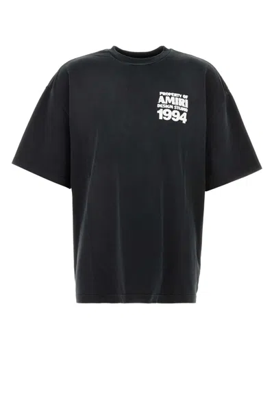 Amiri Mens Black 1994 Logo-print Skate Cotton-jersey T-shirt In Multi