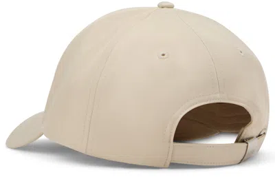 Hugo Boss Boss Light Beige Cap With Adjustable Curved Visor In Neutral