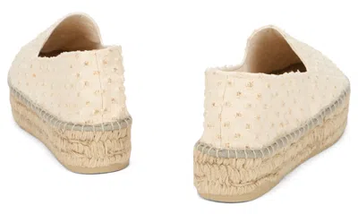 Manebi Espadrilles Platform In Neutral