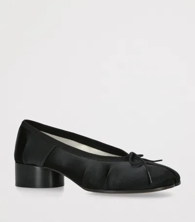 Maison Margiela Women Black Bow Ballet Flats, 7.5 Luxury Ballet Flats For Women Darveys