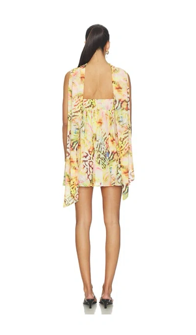 Afrm Whyte Dress In Multi