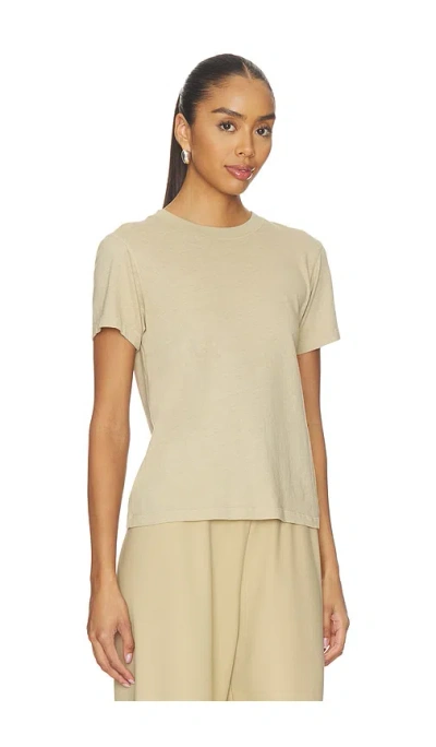 La Ligne Solid Molly Tee In Brown