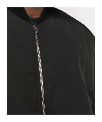 1989 Studio Long-sleeved Aviator Casual Jacket In Black