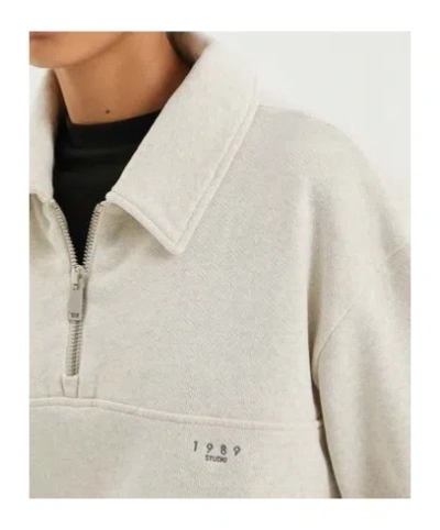 1989 Studio Collared Sweatshirt In Brown