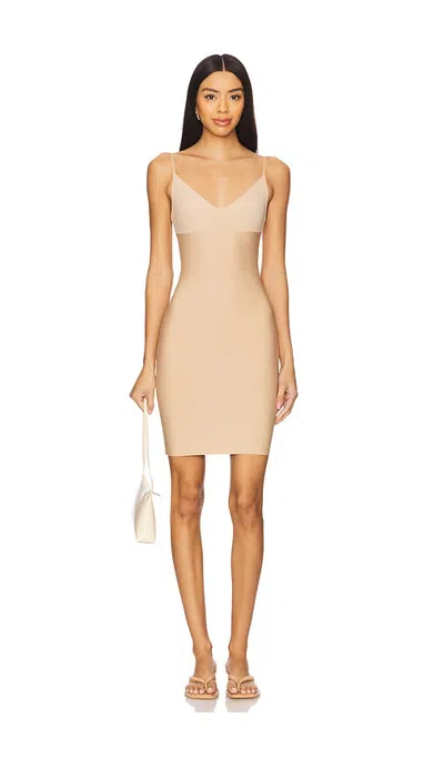 Commando Two Faced Tech Control Full Slip In Beige