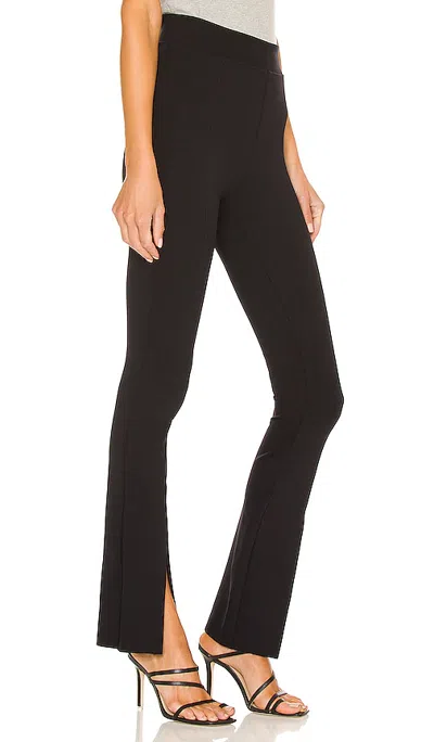 Commando Neoprene Split Front Pant In Black