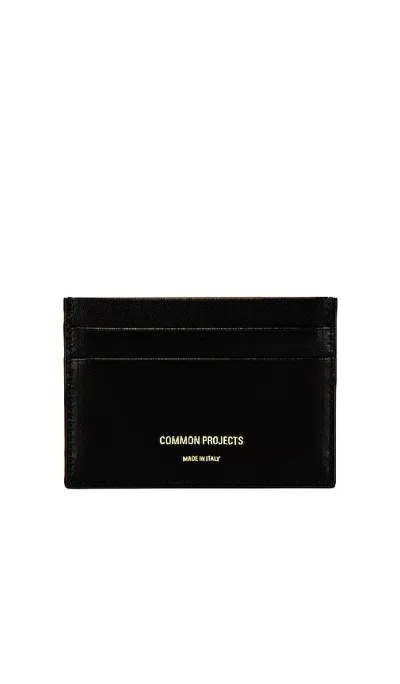 Common Projects Multi Card Holder In Black